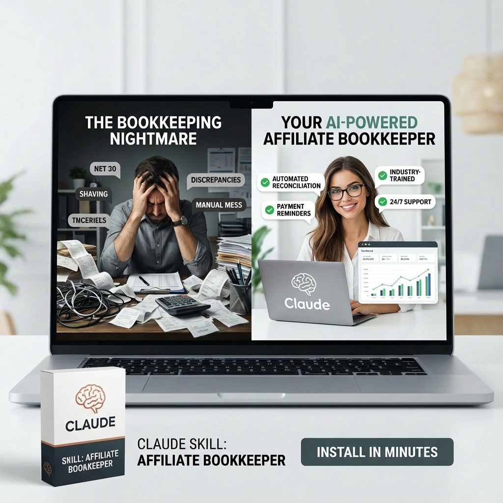 Sr. Affiliate Marketing Book Keeper Skill for Claude