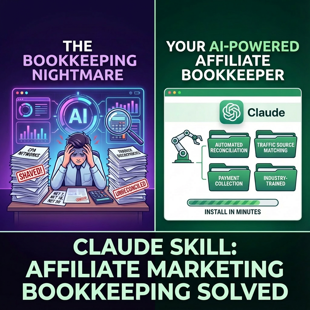 Sr. Affiliate Marketing Book Keeper Skill for Claude
