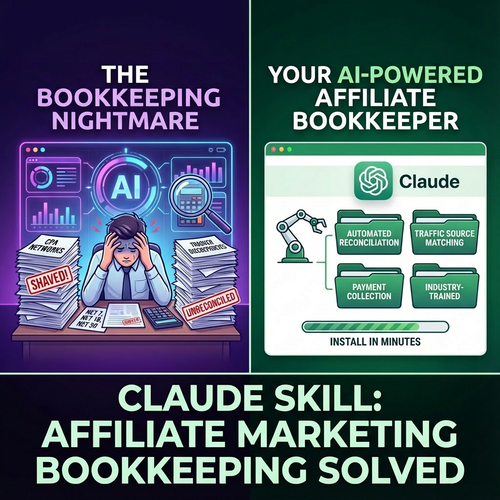 Sr. Affiliate Marketing Book Keeper Skill for Claude